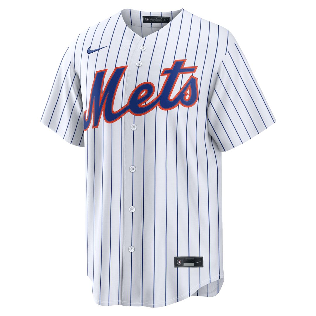 New York Mets Dedniel Núñez Nike Home Replica Jersey - White