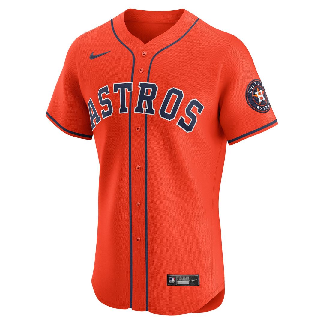 Houston Astros Nike Alternate Elite Jersey - Orange