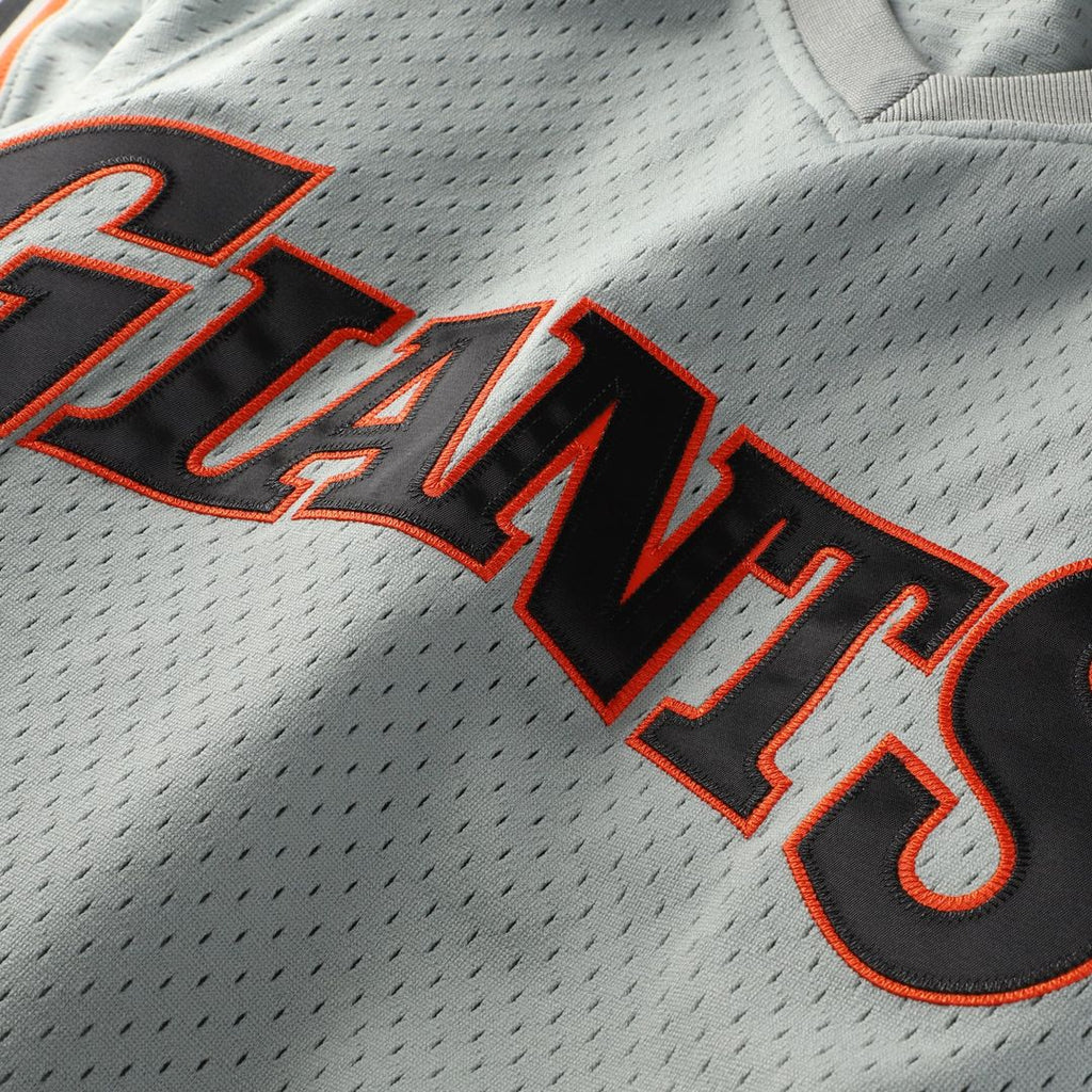 San Francisco Giants Will Clark Mitchell & Ness Authentic Batting Practice Jersey - Gray