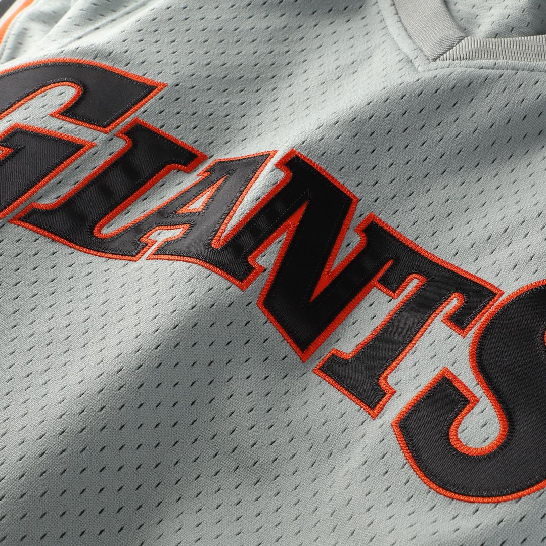 San Francisco Giants Will Clark Mitchell & Ness Authentic Batting Practice Jersey - Gray