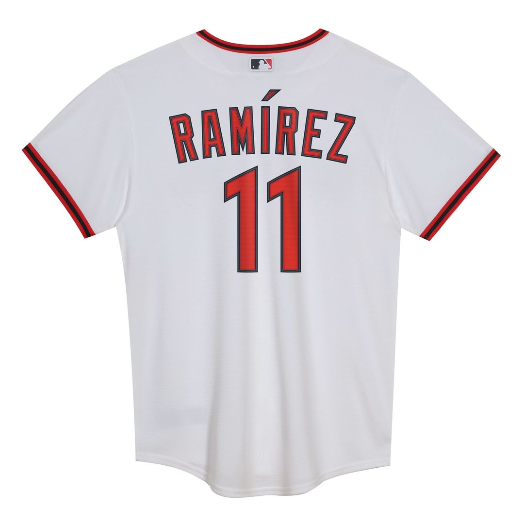 Cleveland Guardians José Ramírez Nike Preschool Home Player Jersey - White