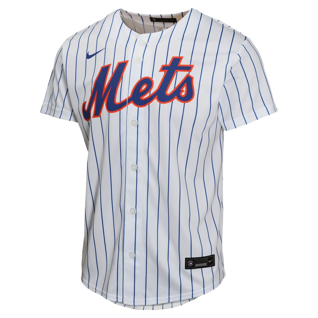 New York Mets Francisco Lindor Nike Youth Home Game Player Jersey - White